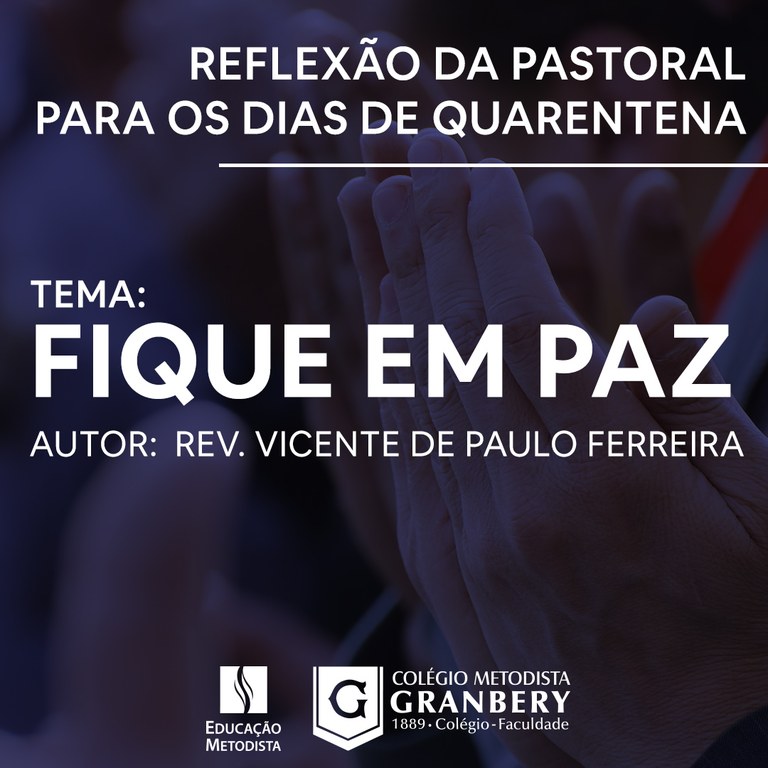 A Questão Metodista: O que a Bíblia quer dizer com paz?