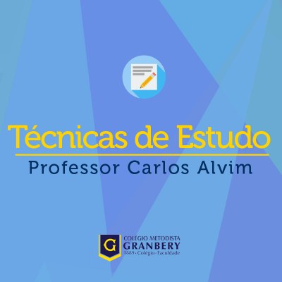 Técnicas de Estudo com o Professor Carlos Alvim